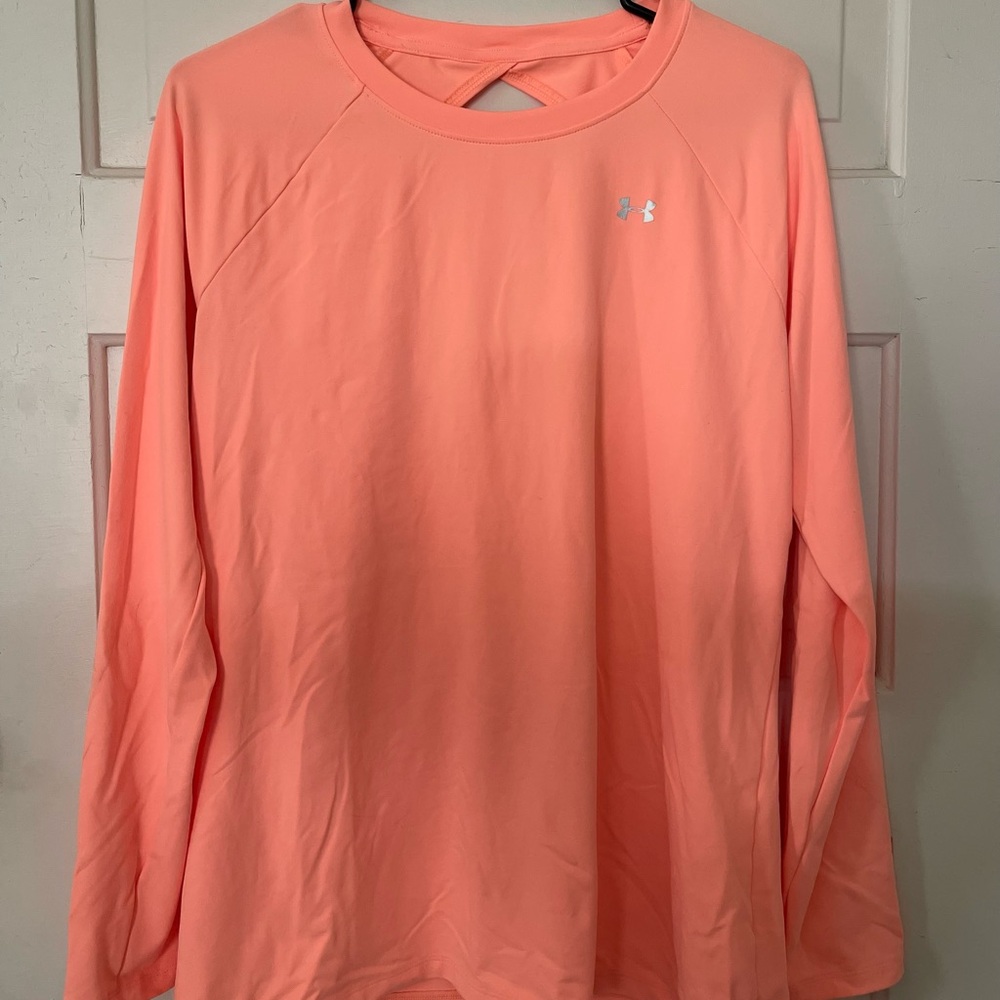 Under Armour Coral Long Sleeve Top